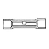 Pico 2286A  8 Gauge to 12-10 AWG Red with Yellow Stripe Electrical Wiring Step Down Butt Connector 100 Per Package Image 1