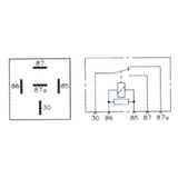 Pico 5591PT  12 Volt 40 Amp 5 Terminal General Purpose Automotive Change-Over Relay and Connector Pigtail Set Image 1
