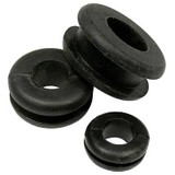 Pico 0001-G  65 Piece Grommet Assortment Kit 8 Sizes from 1/4" to 1" Grommets in Plastic Kit Box Image 1