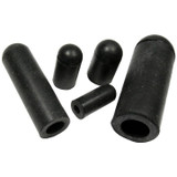 Pico 0002-HC  53 Piece Hypalon Carburetor Cap or Vacuum Cap Assortment Kit 5 Sizes from 1/8" to 3/8" ID in Plastic Kit Box Image 1