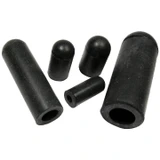 Pico 0002-HC  53 Piece Hypalon Carburetor Cap or Vacuum Cap Assortment Kit 5 Sizes from 1/8" to 3/8" ID in Plastic Kit Box Image 1