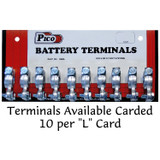 Pico 0880L  Universal 6-1/0 AWG Emergency Top Post Battery Terminal 10 Per Card Image 1