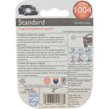 Philips 1004  Standard Miniature Bulbs - 2 Bulbs per Package (1004B2) Image 1