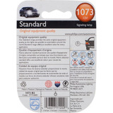 Philips 1073  Standard Miniature Bulbs - 2 Bulbs per Package (1073B2) Image 1 Philips 1073  Standard Miniature Bulbs - 2 Bulbs per Package (1073B2) Image 1
