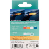 Philips 1157ALED  Ultinon LED - Amber - 2 per Package Image 1