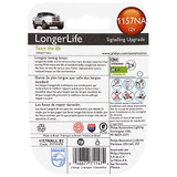 Philips 1157NALL  LongerLife Miniature Bulbs - Natural Amber - 2 Bulbs per Package (1157NALLB2) Image 1