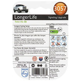 Philips 3057LL  LongerLife Miniature Bulbs - 2 Bulbs per Package (3057LLB2) Image 1