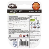 Philips 3157NALL  LongerLife Miniature Bulbs - Natural Amber - 2 Bulbs per Package (3157NALLB2) Image 1