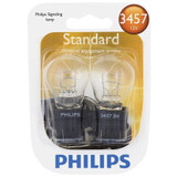 Philips 3457  Standard Miniature Bulbs - 2 Bulbs per Package (3457B2) Image 1