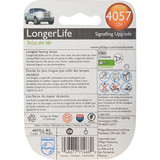Philips 4057LL  LongerLife Miniature Bulbs - 2 Bulbs per Package (4057LLB2) Image 1