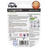 Philips 6411LL  LongerLife Miniature Bulbs - 2 Bulbs per Package (6411LLB2) Image 1
