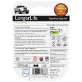 Philips 7444NALL  LongerLife Miniature Bulbs - Natural Amber - 2 Bulbs per Package (7444NALLB2) Image 1