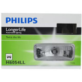 Philips H6054  LongerLife Upgrade Sealed Beam Headlight Bulb - 1 per Box (H6054LLC1) Image 1