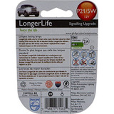Philips P21/5WLL  LongerLife Miniature Bulbs - 2 Bulbs per Package (P21/5WLLB2) Image 1