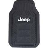 Plasticolor 1668R01  WeatherPro Floor Mats with Jeep Logo with Jeep Logo - 4 Piece Set Image 1
