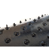 Plasticolor 1727R25  Floor Mats with R Racing Velocity Logo - Black/Gray Image 1