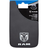 Plasticolor 490R01  Easy Fit 9" x 15" Mud Guards with Ram Logo - Set of 2 Image 1