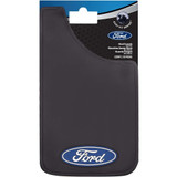 Plasticolor 539R01  Easy Fit 11" x 19" Mud Guards with Ford Oval Logo - Set of 2 Image 1