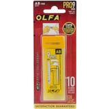 Olfa 5010  9mm Replacement Precision Silver Snap-Off Blades - 10 per Package (AB-10B) Image 1