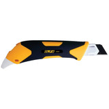 Olfa 1072198  18mm Fiberglass-Reinforced Snap Off Utility Knife with Auto-lock Slide and Rubber Grip (LA-X) Image 1