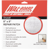 Wal-Board Tools 054-007  8" x 8" Drywall Patch - 1 per Package (40216) Image 1 Wal-Board Tools 054-007  8" x 8" Drywall Patch - 1 per Package (40216) Image 1