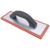 Marshalltown RRF94F  9" x 4" Rubber Float with 1/2" Red Fine Cell Pad and Plastic Handle (10755) Image 1 Marshalltown RRF94F  9" x 4" Rubber Float with 1/2" Red Fine Cell Pad and Plastic Handle (10755) Image 1