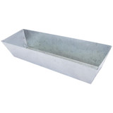 Marshalltown MP656  12" Galvanized Metal Mud Pan (14656) Image 1