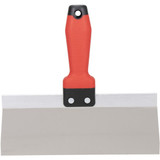 Wal-Board Tools 018-060  10" x 3" Stainless Steel Blade Taping Knife with Tuff-Grip Handle (TGS-10) (40052) Image 1
