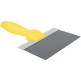 Wal-Board Tools 021-018  8" x 3" Blue Spring Steel Blade Taping Knife with Textured Handle (TH-08) (40074) Image 1