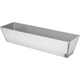 Wal-Board Tools 023-014  14" Stainless Steel Contour Bottom Mud Pan (40102) Image 1