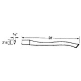 Vaughan 652-82  28" Replacement Handle for Boys Single Bit Axe - Supreme Grade (65282) Image 1 Vaughan 652-82  28" Replacement Handle for Boys Single Bit Axe - Supreme Grade (65282) Image 1