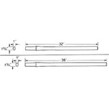 Vaughan 673-22  32" Sledge Hammer / Maul Replacement Handle Oval Eye for upto 16-lb - Supreme Grade (67322) Image 1