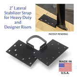SkyLift LSS-2.0  Lateral Stabilizer Strap for 2" Riser Pipe Image 1