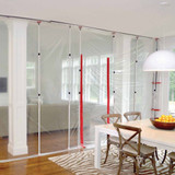 ZipWall SLP2  12' Spring-Loaded Poles for Dust Barriers - 2-per Package Image 1