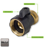 Melnor 9001  Metal Hose Shut Off Image 1