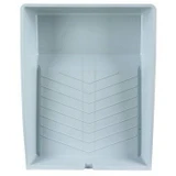 Linzer RM405  2 Quart Deep Well Heavy Duty Plastic Paint Tray for 7" to 9" Rollers Image 1