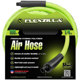 Legacy HFZ14100YW2  Flexzilla 1/4" X 100' Air Hose Assembly with 1/4" Male NPT Fittings Image 1