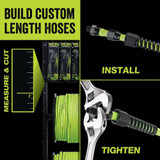 Legacy HFZ14250YW  Flexzilla 1/4" x 250' Air Hose - Bulk Spool Image 1