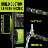 Legacy HFZW58250YW  Flexzilla 5/8" x 250' Garden Water Hose - Bulk Spool Image 1