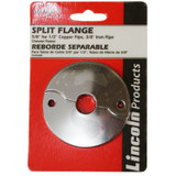 Lincoln 101909  Chrome Plated Split Flange for 5/8" Copper or 3/8" Iron Pipe Image 1