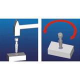 Knipex  9R4719033  Rennsteig Double Edged Screw Extractor - 3 Piece Set Image 1