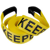 Keeper 02942K  30' x 4" Vehicle Recovery Strap with Wear Guard Image 1