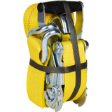 Keeper 04616  2" x 16' Heavy Duty Ratchet Tie-Down Strap with J-Hooks Image 1