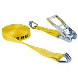 Keeper 04624K  40' x 2" Ratchet Tie Down  Hay Bale Yellow 3,333 Image 1
