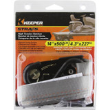 Keeper 05514  1" x 14' High Tension Ratchet Tie-Down Strap with Full-Size Vinyl Coated S-Hooks Image 1