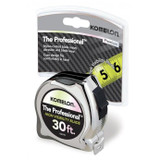 Komelon 430HV  Tape Measure 1" X 30' Hi-Vis Chrome Professional Image 1