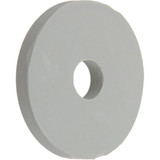 PlumbCraft 7640260N  Gray Rubber Toilet Seat Hinge Washers - 4 per Package Image 1