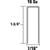 Metabo HPT 11205HHPT 1-3/4" x 16 Gauge 7/16" Standard Crown Electro Galvanized Staples 10000 per Box Image 1