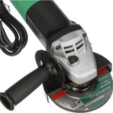 Metabo HPT G12SR4  4-1/2 Inch 6.2 Amp Slide Switch Angle Grinder Kit with 5 Abrasive Wheels Image 1