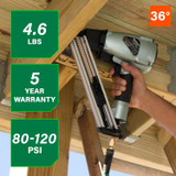 Metabo HPT NR38AK  36 Degree 1-1/2 Inch Strap-Tite Metal Connector Nailer Image 1